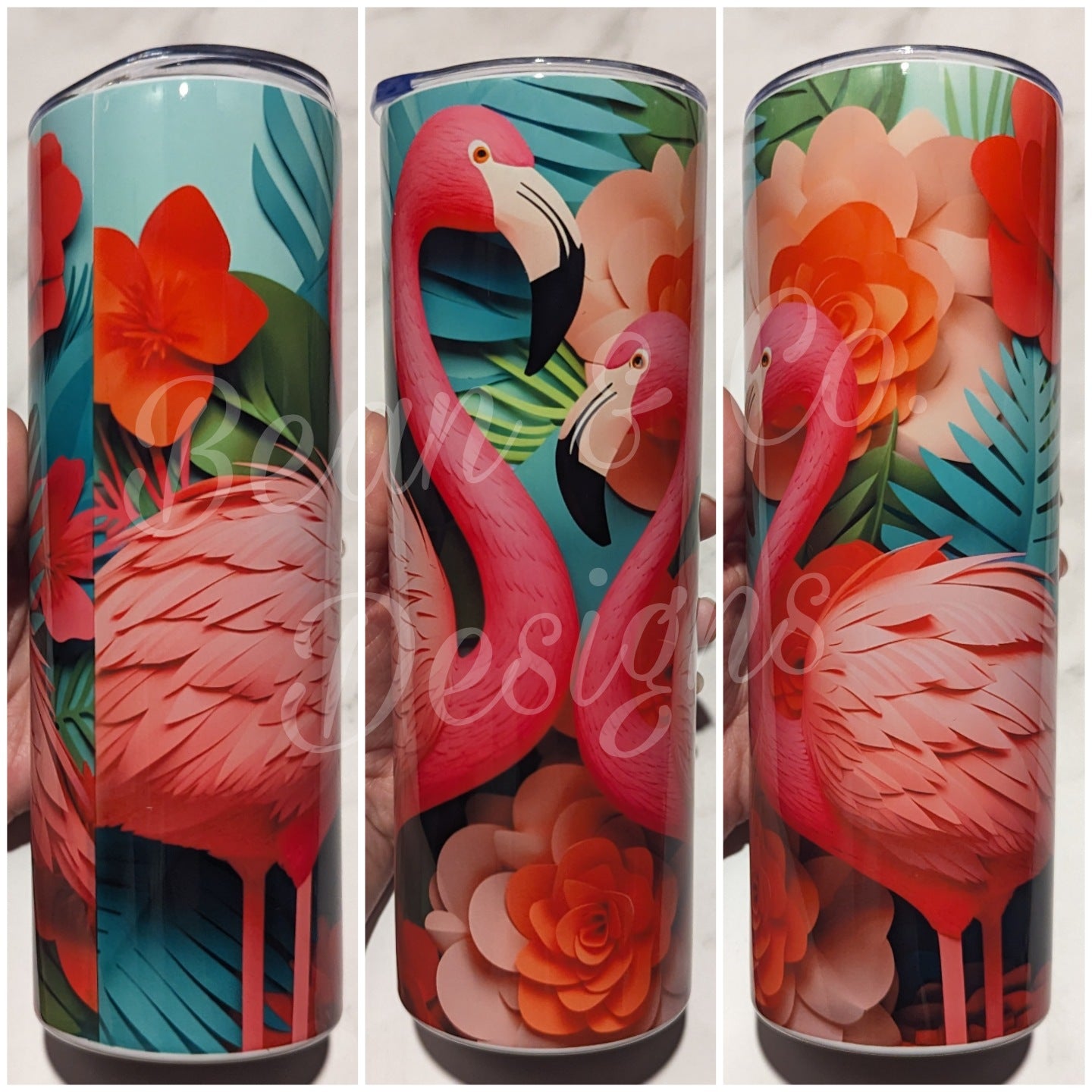 Flamingos 3D