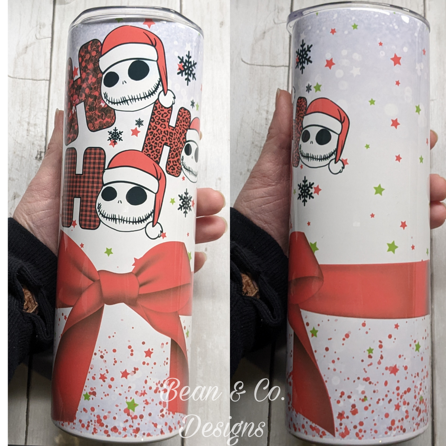 Jack Skellington Santa Face