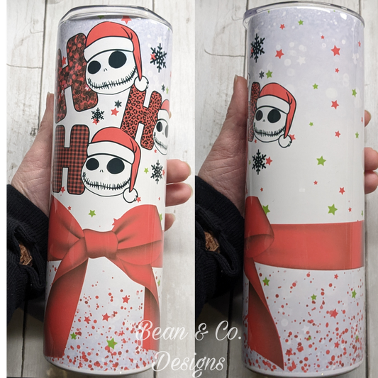 Jack Skellington Santa Face